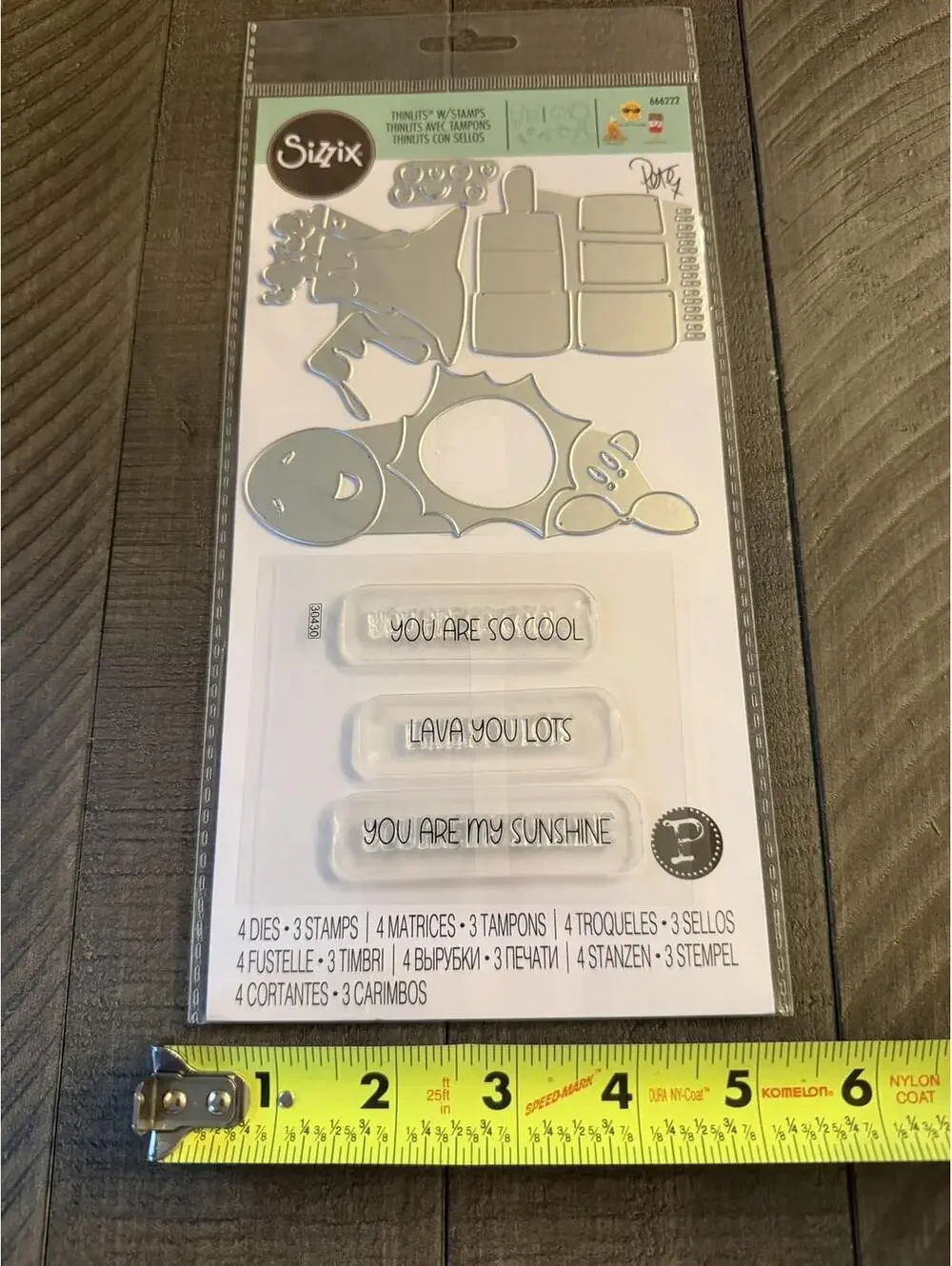 Sizzix Thinlits with Stamps: Crazy Characters #2